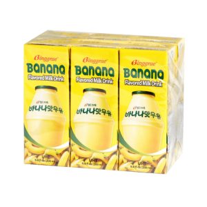 Banana Flavored Milk Drink 6.8oz(200ml) 6 Pack
