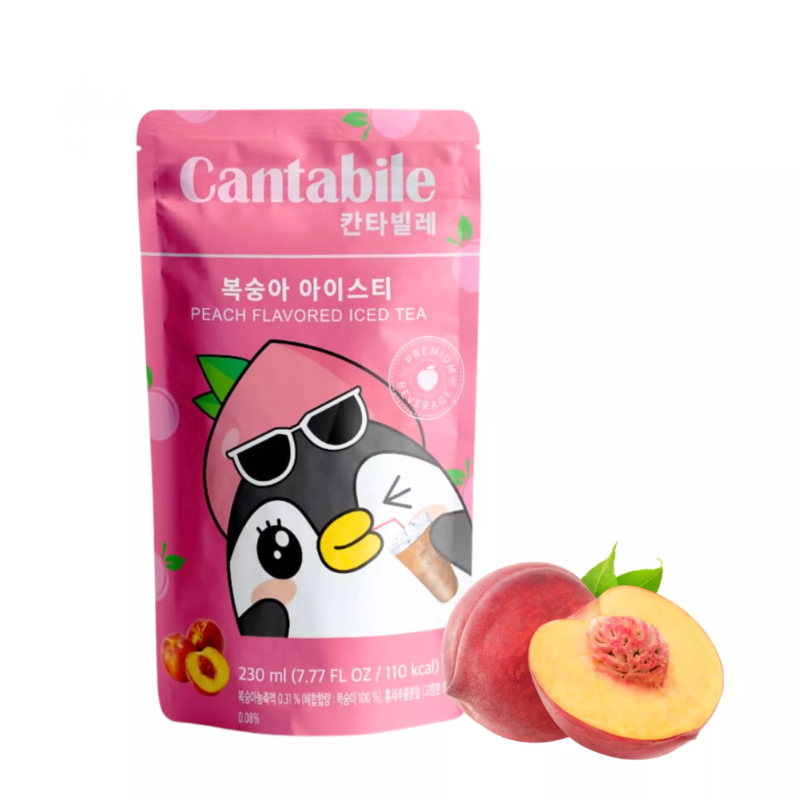 Bebida cantabile sabor durazno 230ml
