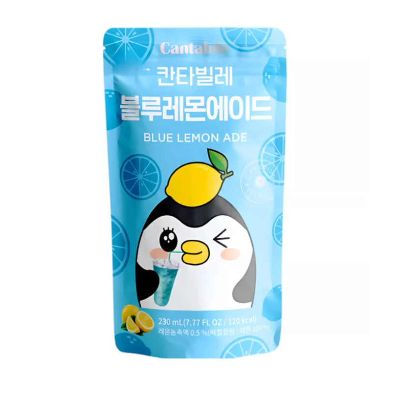Bebida cantabile sabor limon azul 230ml