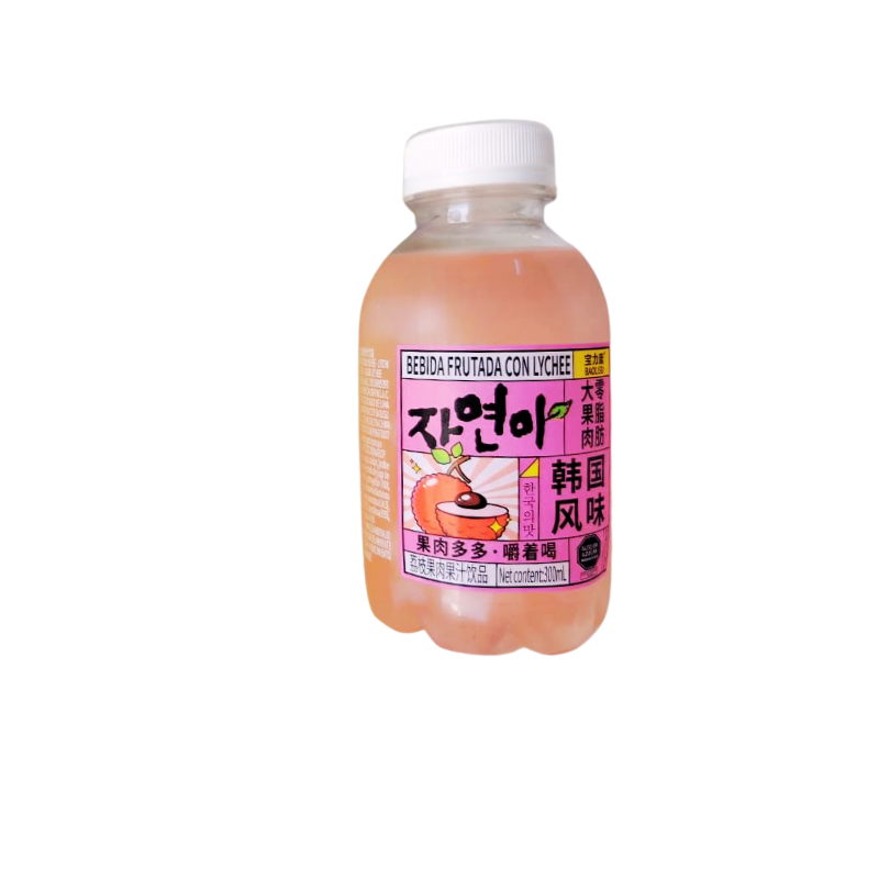Bebida con nata de coco lychee 300ml baolisu