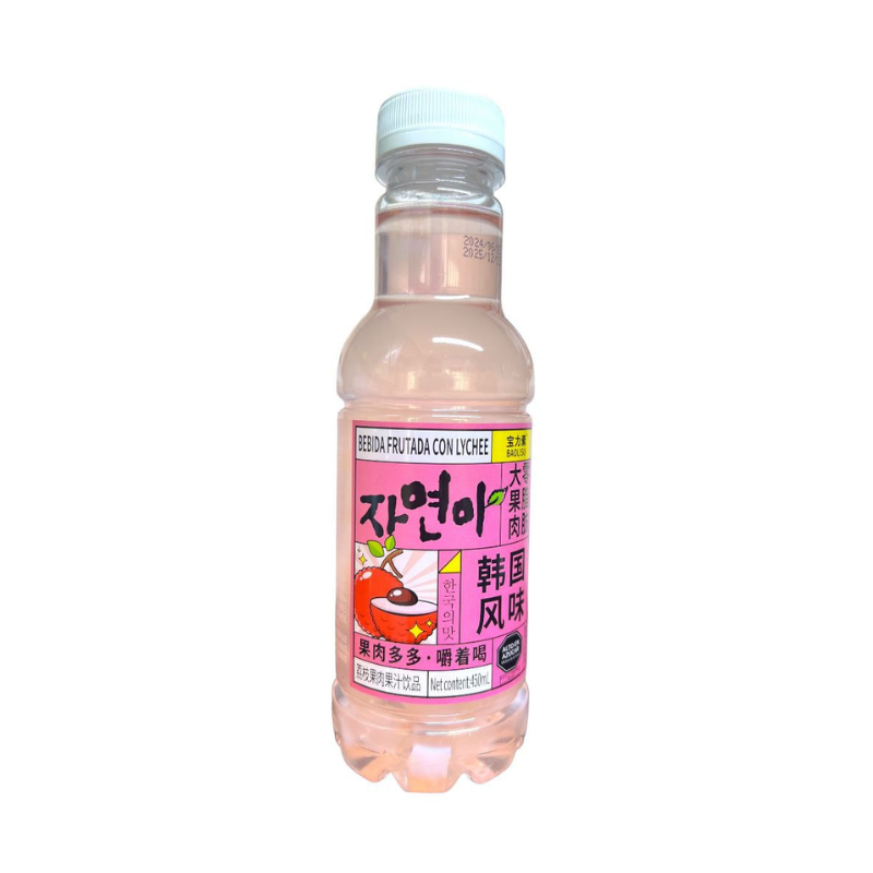 Bebida con nata de coco lychee 450ml baolisu