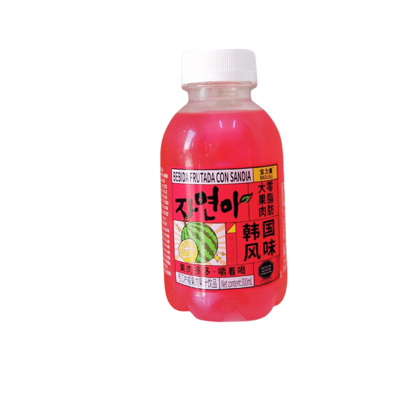 Bebida con nata de coco sandia 300ml baolisu