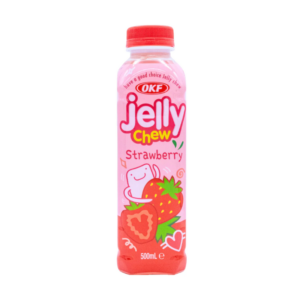 Bebida jelly chew strawberry okf 500ml