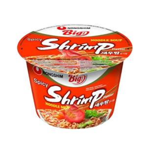 Big bowl noodle shrimp flavor x 115 gr