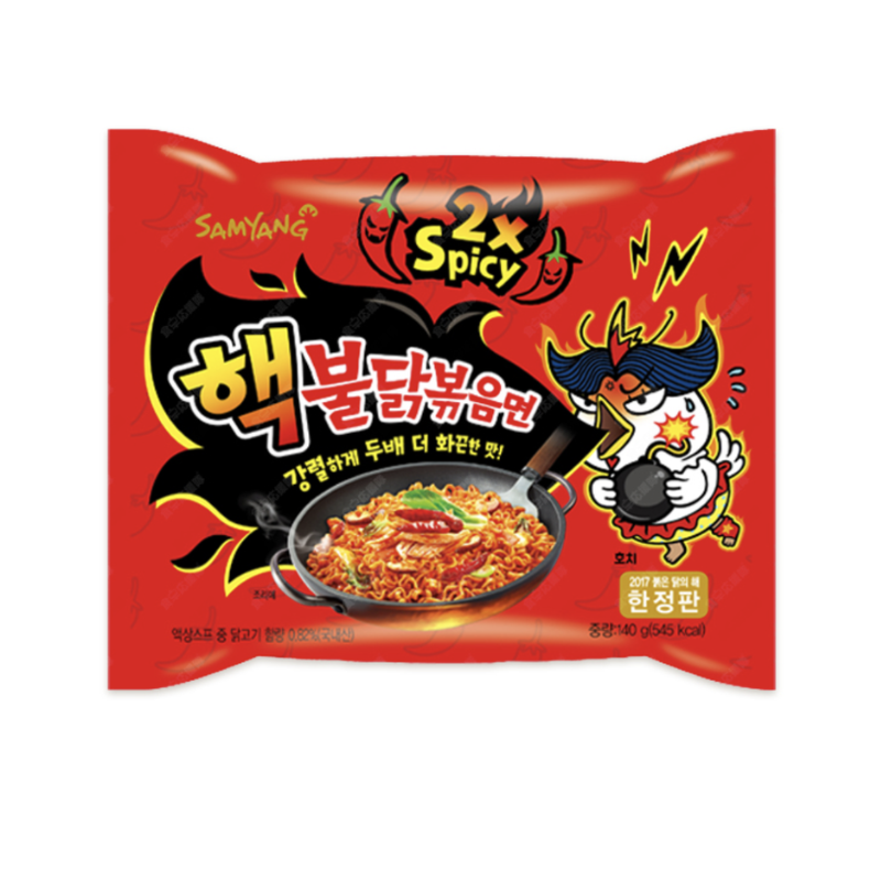 Buldak 2x spicy samyang 140g