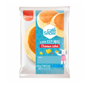 Cheese cake snow 소프트치즈케익 samlip 50g