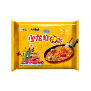 Fideo instantaneo con sabor a cangrejo de rio (bai xiang) 113gr
