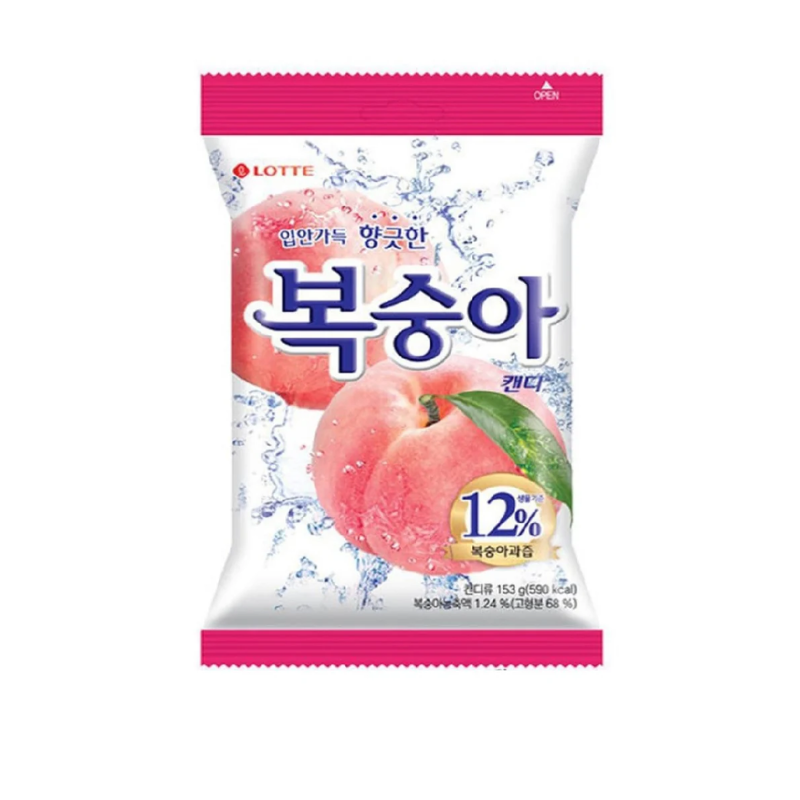 Lotte Caramelo Sabor Durazno 153 gr