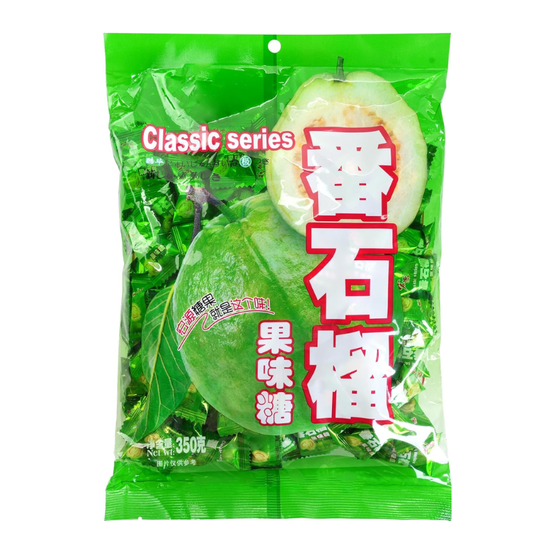 Caramelo con sabora guayaba 350gr (hong yuan)