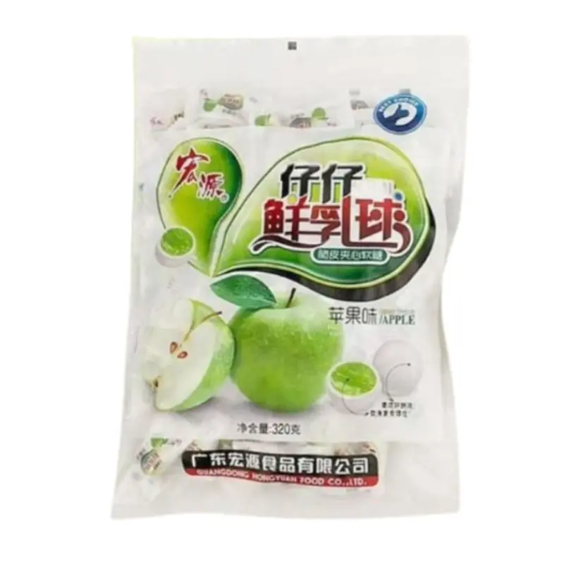 Caramelo con sabor a manzana 320gr (hong yuan)