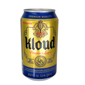 Kloud 100% Malt Lager Beer 335ml