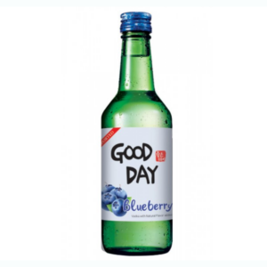 Good day soju blueberry 13.50% alc 360 ml