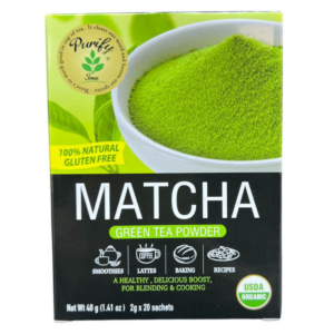 Instant green tea powder 2gr20 purif