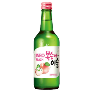 Jinro peach soju 13% 360ml