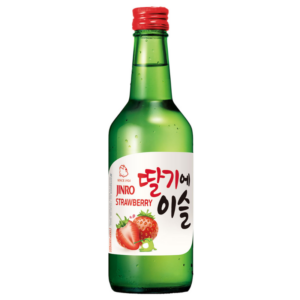 Jinro strawberry soju 13% 360ml