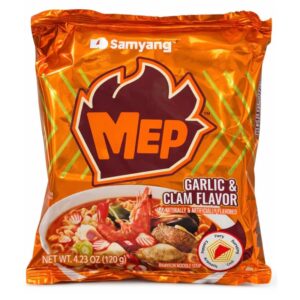 Kfood mep garlic and clam flavor ramyeon x 120 gr
