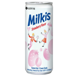 Milkis fresa 250ml 밀키스딸기맛 lotte