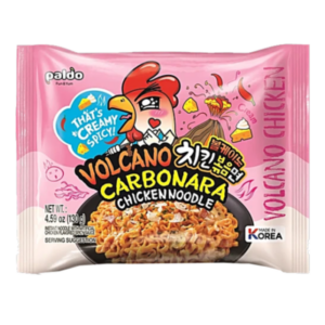 Paldo Volcano Chicken Carbonara 130g