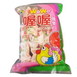 Caramelo duro sabor a fresa 200g - wowo