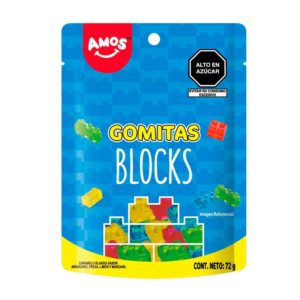 AMOS 4D GUMMY BLOCKS (72g)