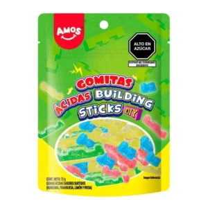 AMOS 4D GUMMY SOUR STICKS (72g)