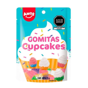 AMOS 4D GUMMY CUPCAKES (72g)