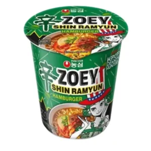 Shin Cup Ramyun Sabor Hamburguesa (68g)